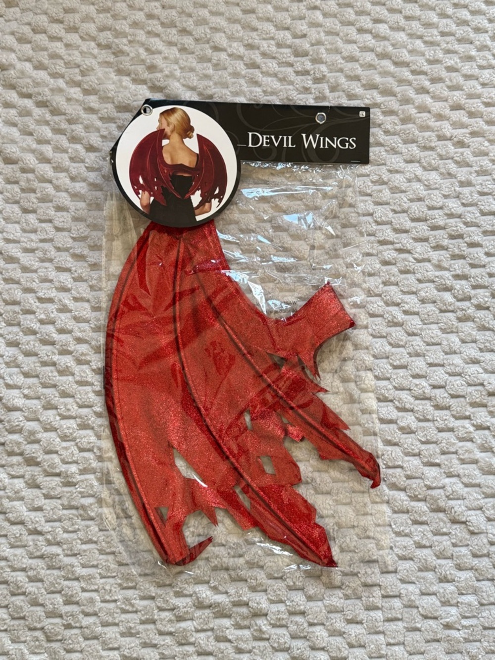 Red Devil Wings - Costume Accessory